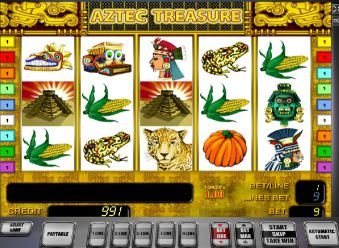 Игровой слот Aztec Treasure