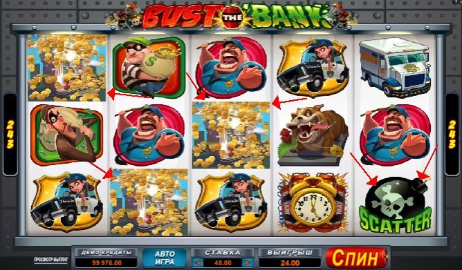 игровой автомат Bust The Bank 