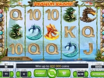 Игровой онлайн автомат Остров Драконов