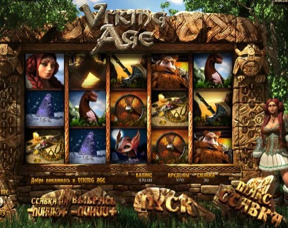 игровой автомат Viking Age